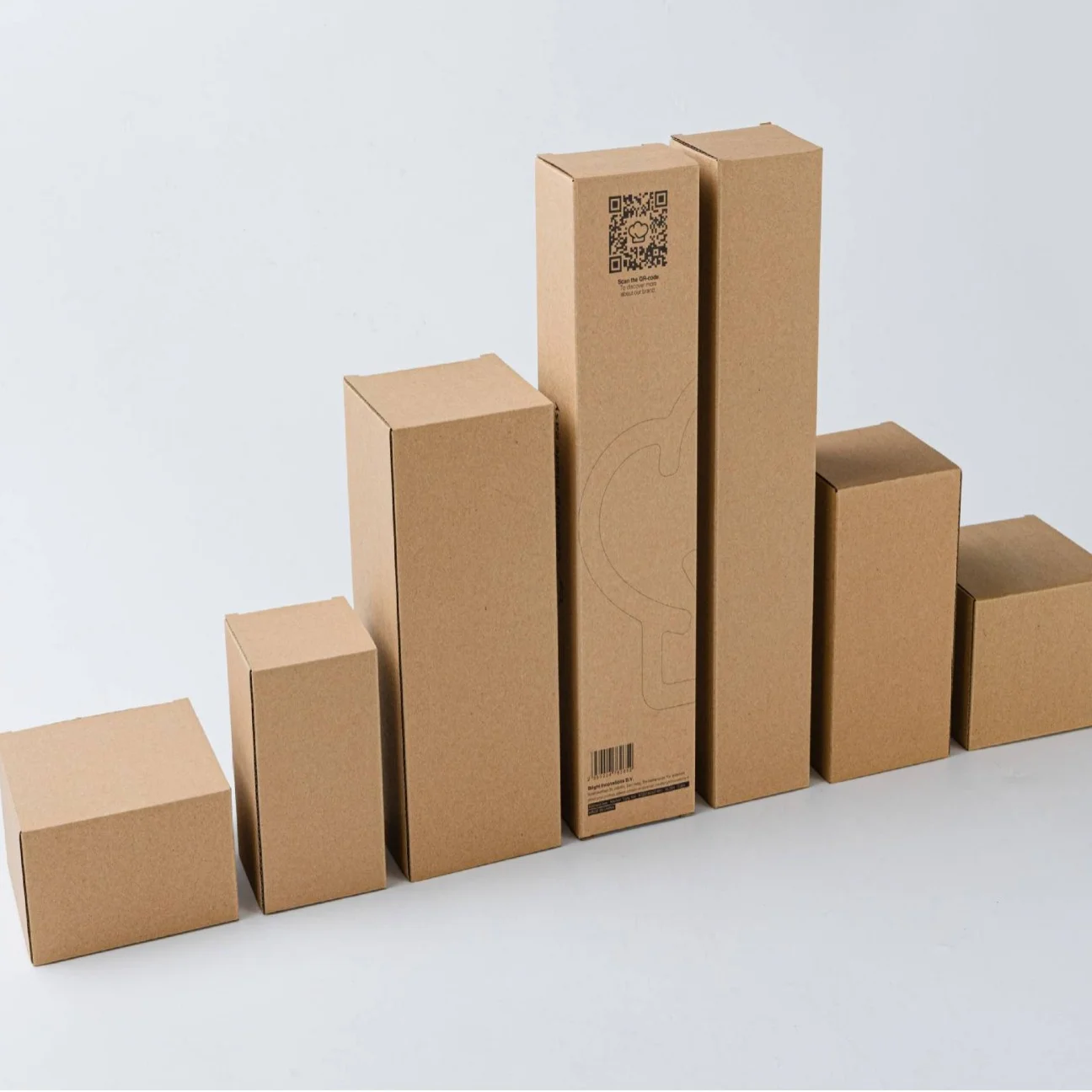3-Ply Corrugated Kraft Box by PacksFactory