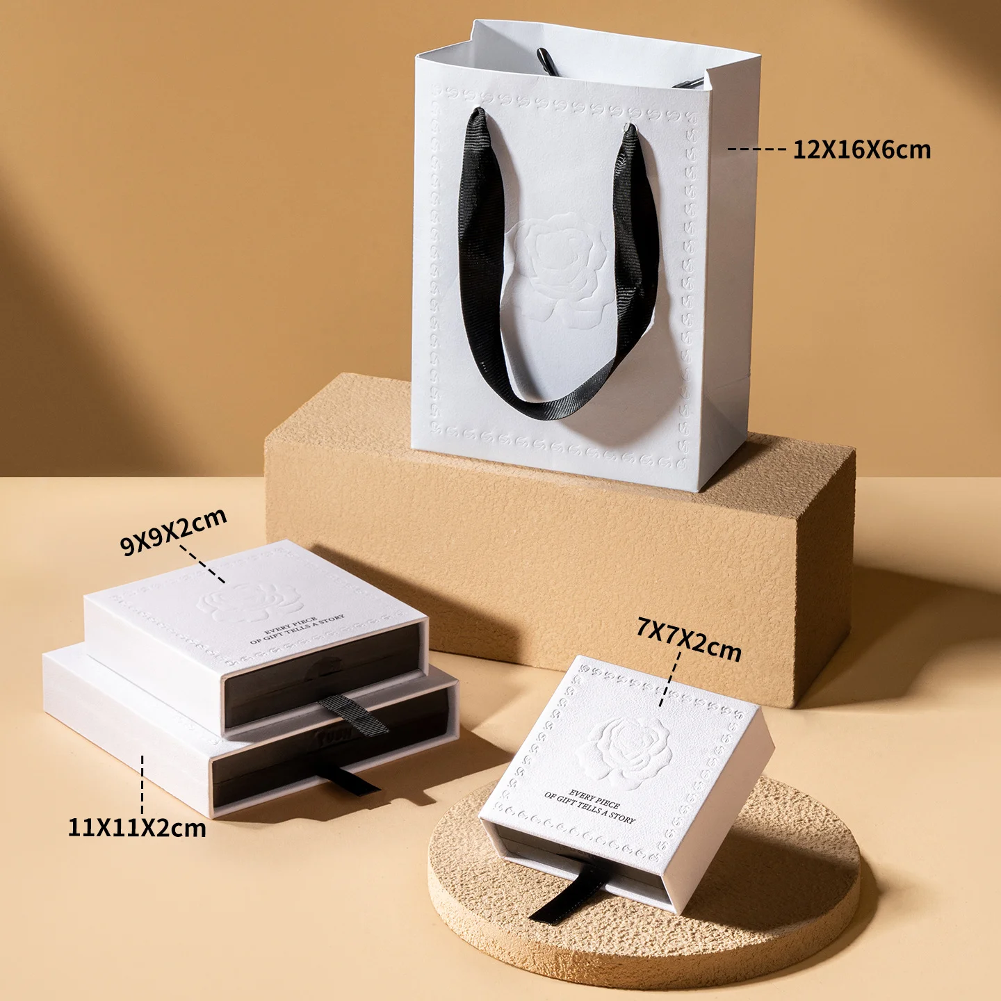 Drawer Packaging Box Jewelry Ring by PacksFactory