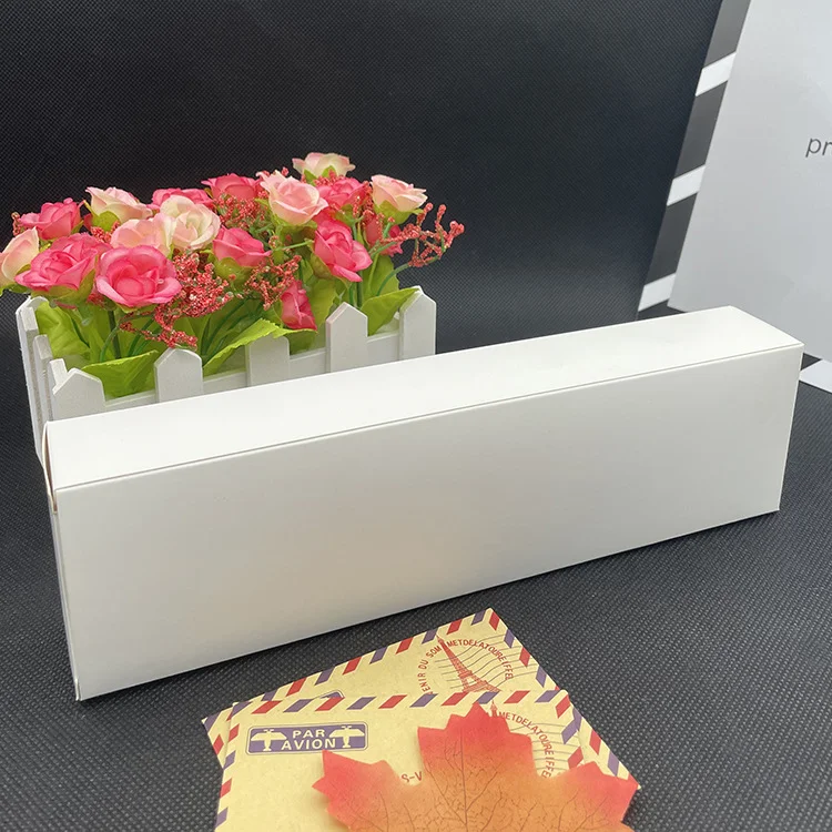 White Cardboard Packaging Box Gift Box by PacksFactory