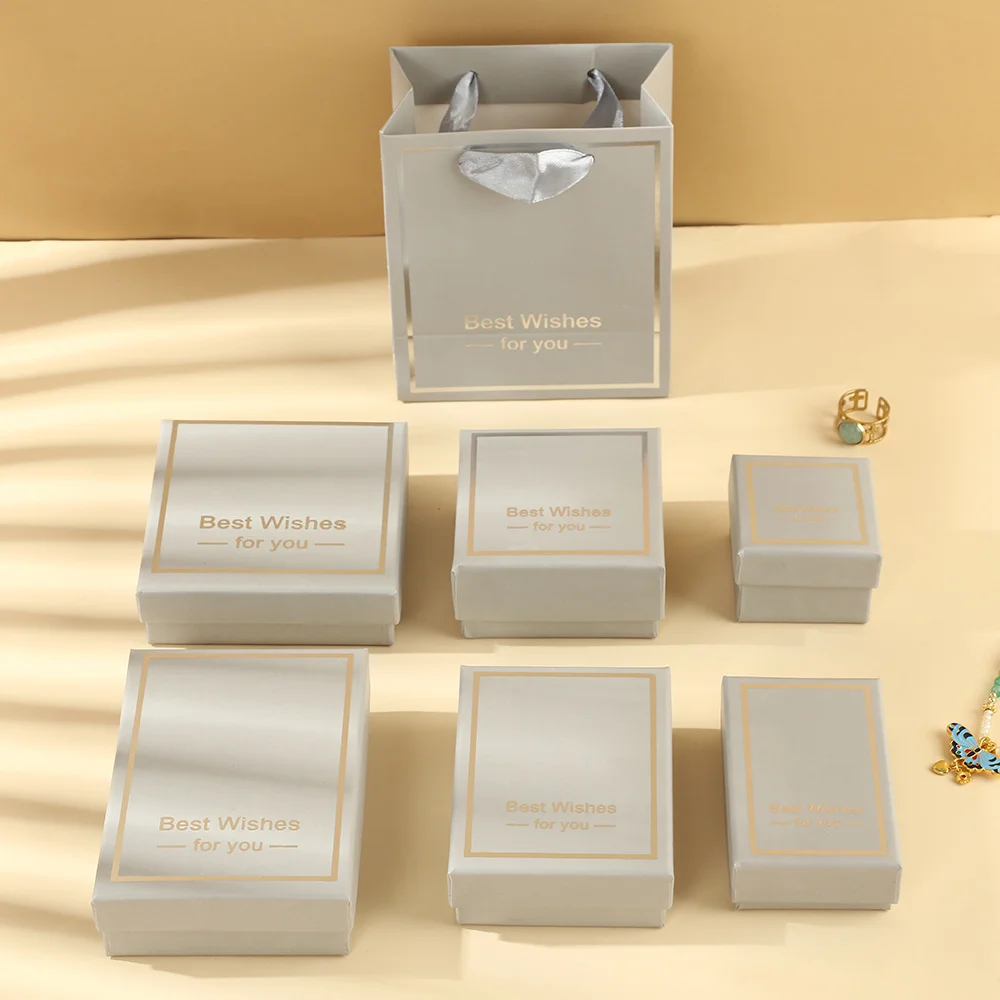 White Handle Packaging Box Gift Box Jewelry by PacksFactory