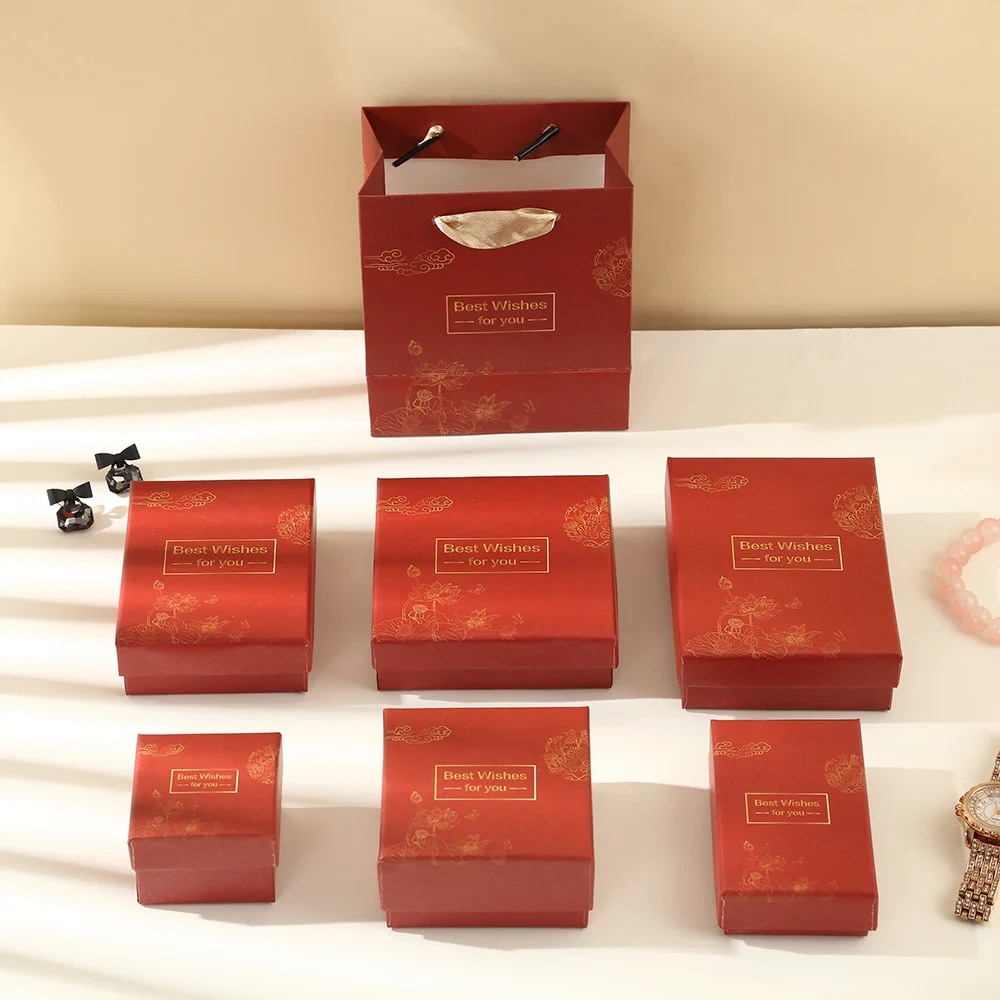 White Handle Packaging Box Gift Box Jewelry by PacksFactory