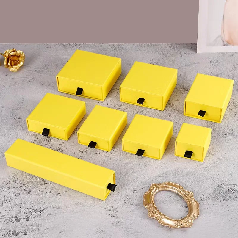 Drawer Packaging Box Jewelry Ring Necklace by PacksFactory