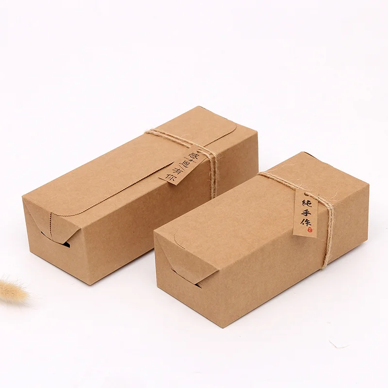 Kraft Box Gift Tea Pastry by PacksFactory