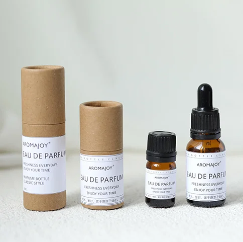 Kraft Paper Tube Packaging Box Cosmetic Essential Oil by PacksFactory