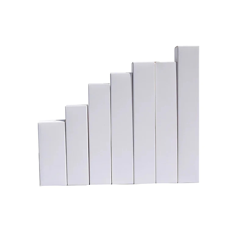 Kraft White Cardboard Packaging Box Cosmetic by PacksFactory