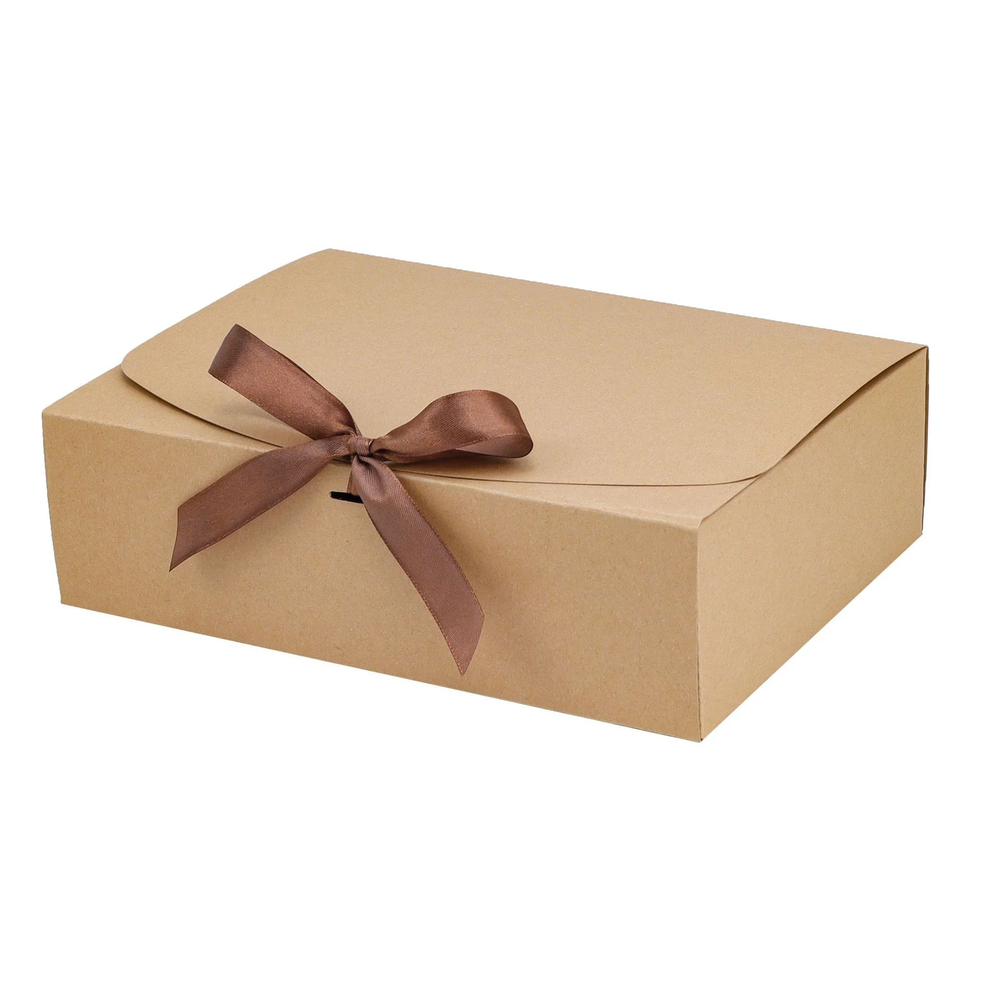 Kraft White Packaging Box Gift Box by PacksFactory