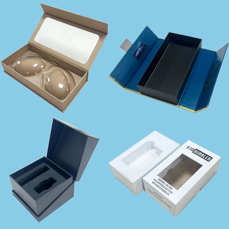 Lid And Base Window Clear Window Packaging Box Gift Box by PacksFactory
