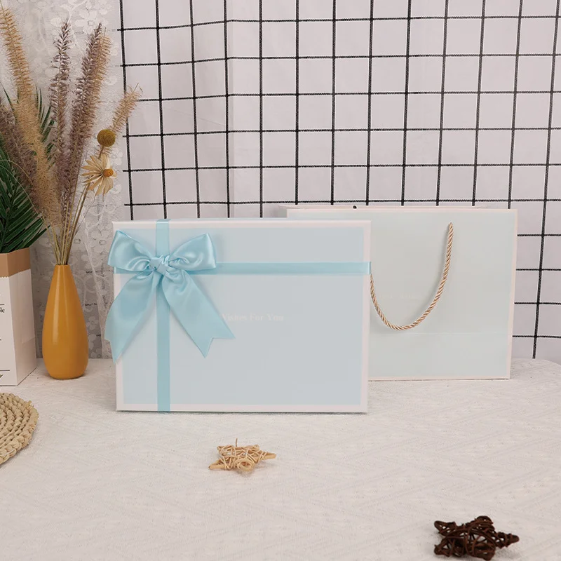 Blue Lid And Base Packaging Box Gift Box by PacksFactory