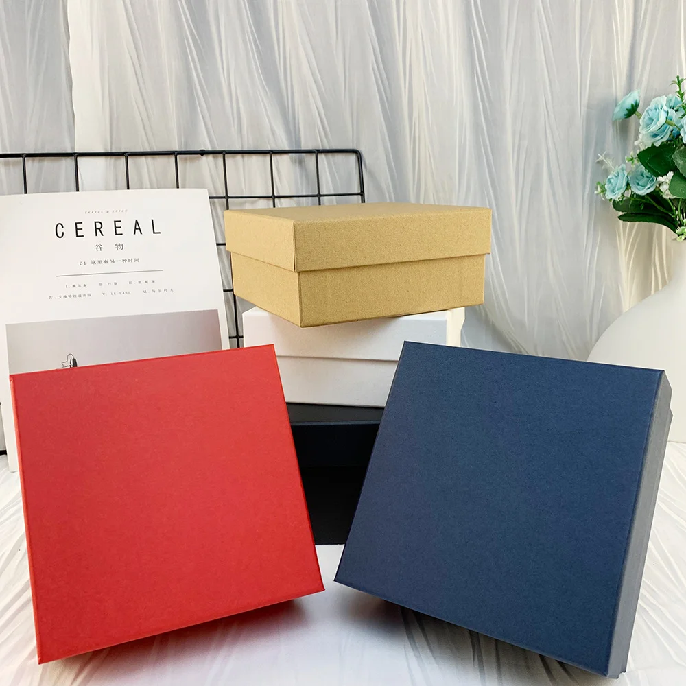 Kraft Black White Blue Red by PacksFactory