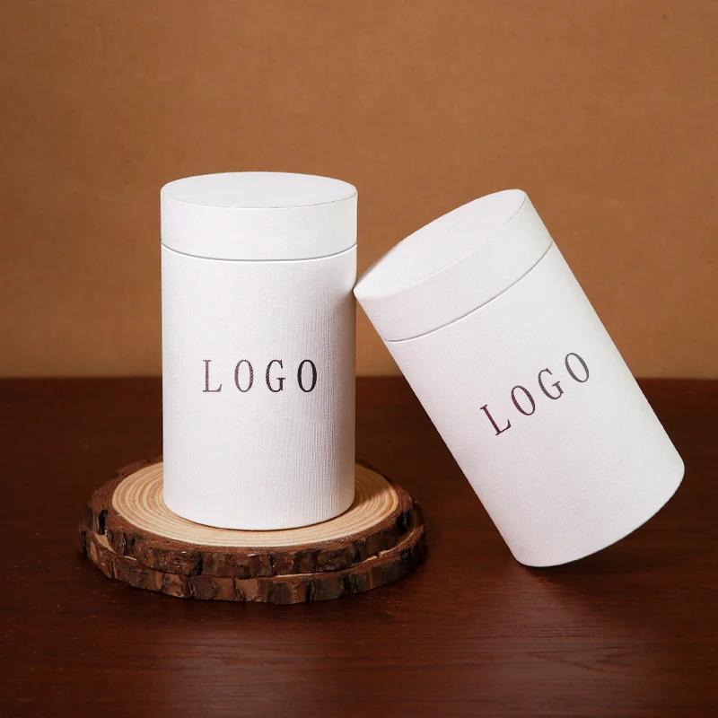 Paper Tube Canister Packaging Box Gift Cosmetic by PacksFactory