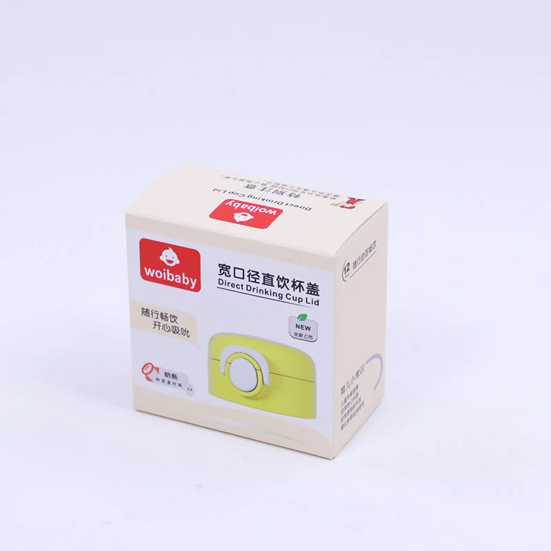 White Cardboard Tuck End Auto Bottom Carton Custom by PacksFactory