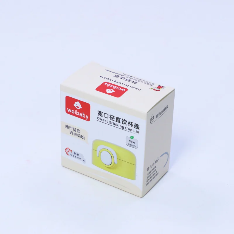 White Cardboard Tuck End Auto Bottom Carton Custom by PacksFactory
