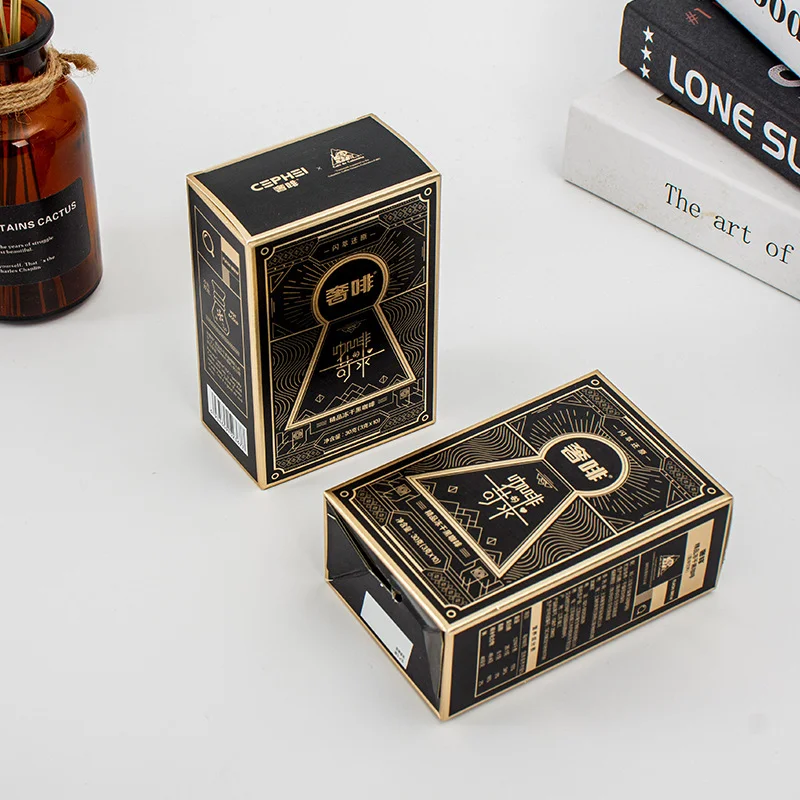 White Cardboard Tuck End Packaging Box Cosmetic by PacksFactory