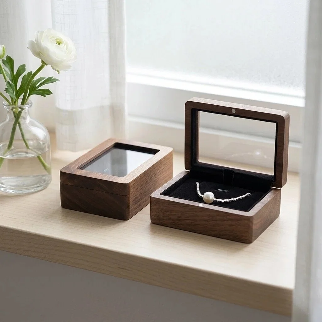 Jewelry Necklace Pendant Window Display Boxes by PacksFactory