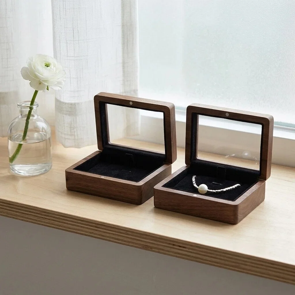 Jewelry Necklace Pendant Window Display Boxes by PacksFactory