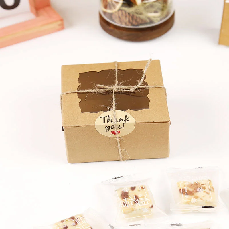 Window Packaging Box Cookie Chocolate by PacksFactory